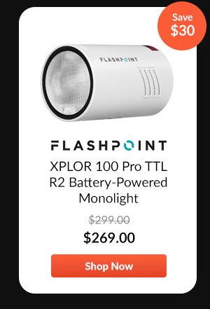 Flashpoint XPLOR 100 Pro TTL R2 Battery-Powered Monolight
