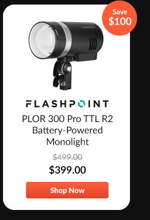 Flashpoint XPLOR 300 Pro TTL R2 Battery-Powered Monolight