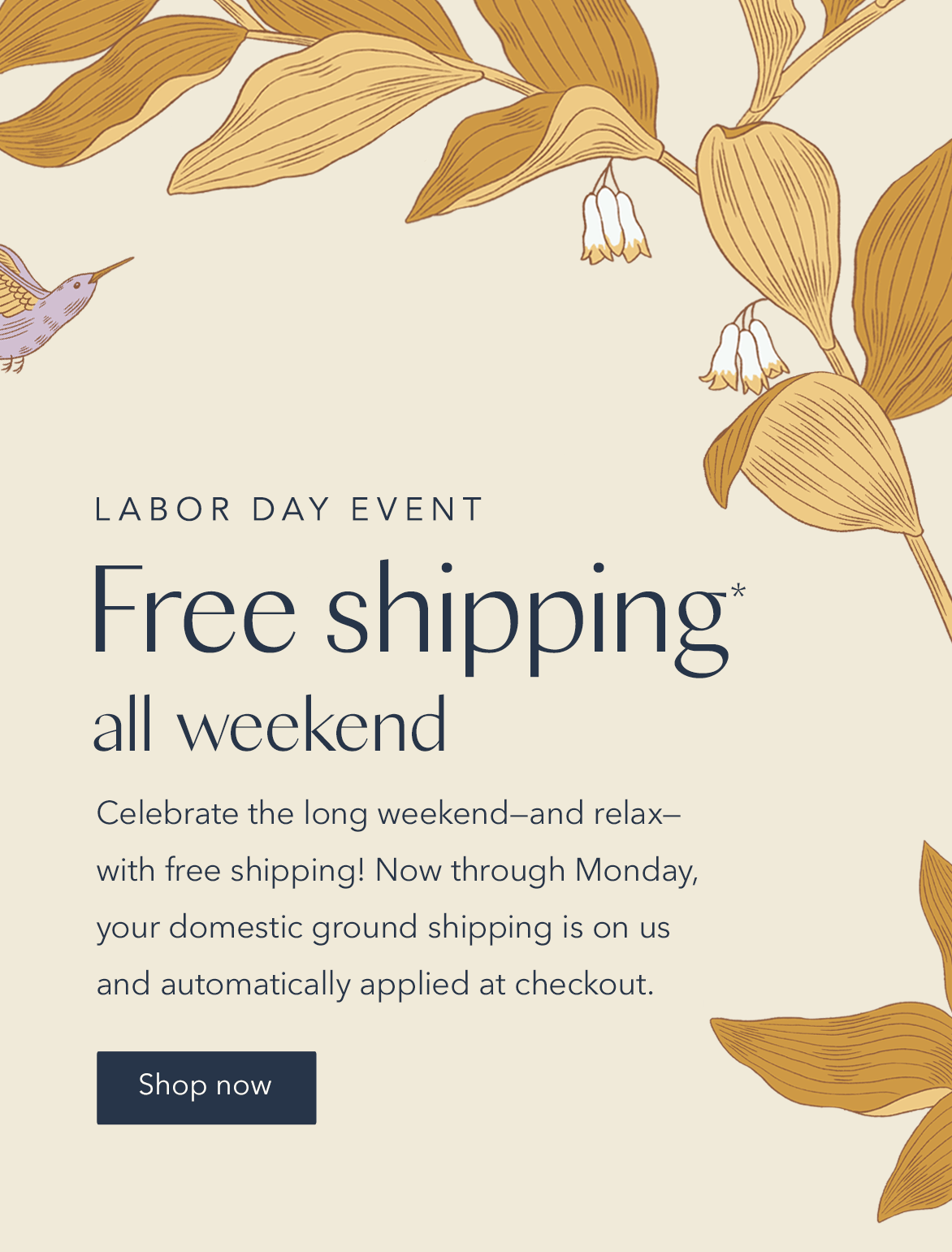 Labor Day free shipping | modern wallpaper and shower curtains | Hygge & West