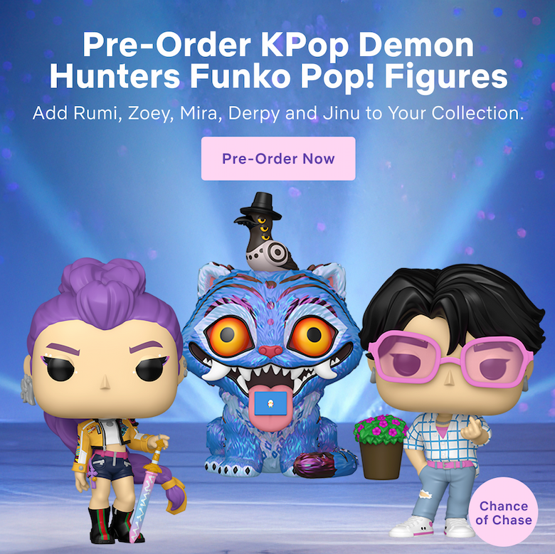 KPop Demon Hunters Funko Pop Figures Are Here