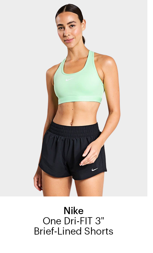 Nike One Dri-FIT 3" Brief-Lined Shorts