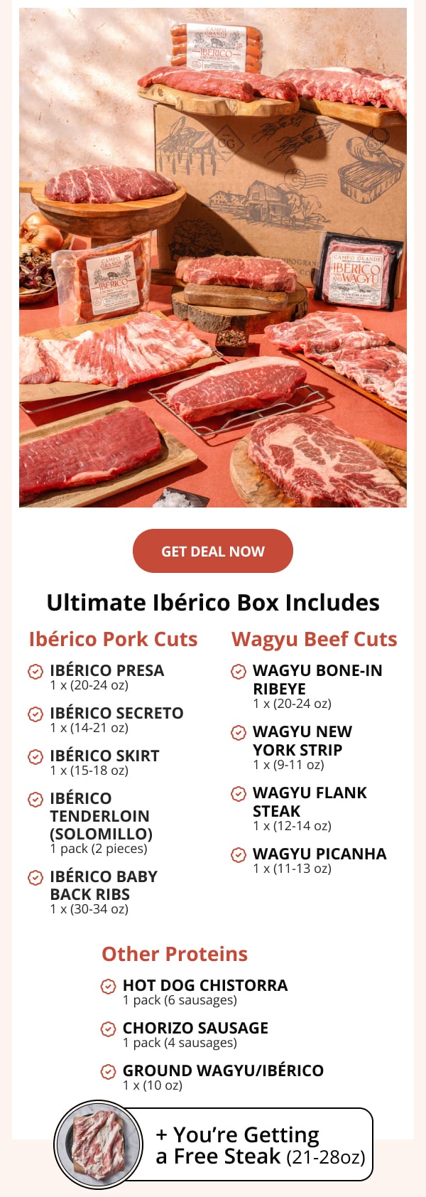 Ultimate Ibérico Box Includes