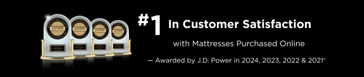 #1 in Customer Satisfaction with Mattresses Purchased Online