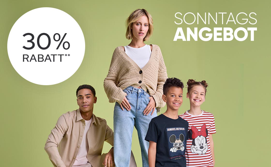 30% auf Eigenmarken