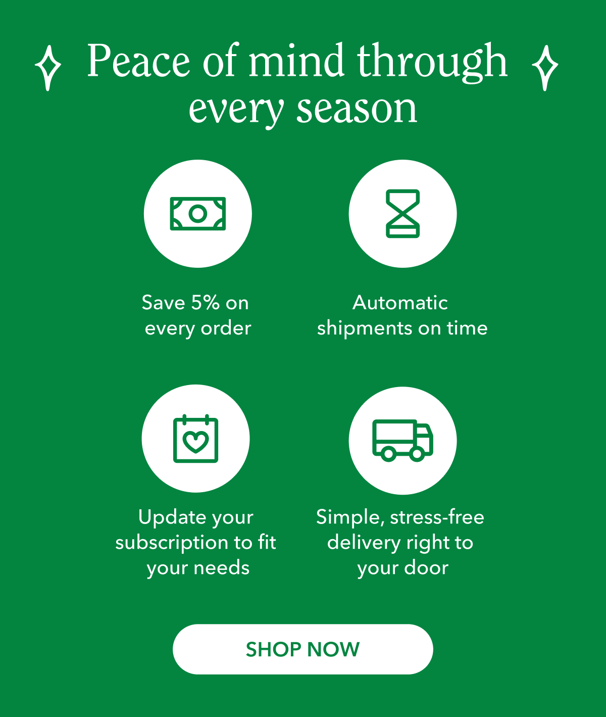 Peace of mind through every season