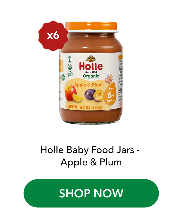 Holle Baby Food Jars - Apple & Plum