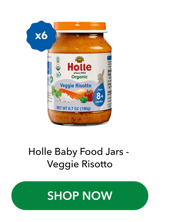 Holle Baby Food Jars - Veggie Risotto