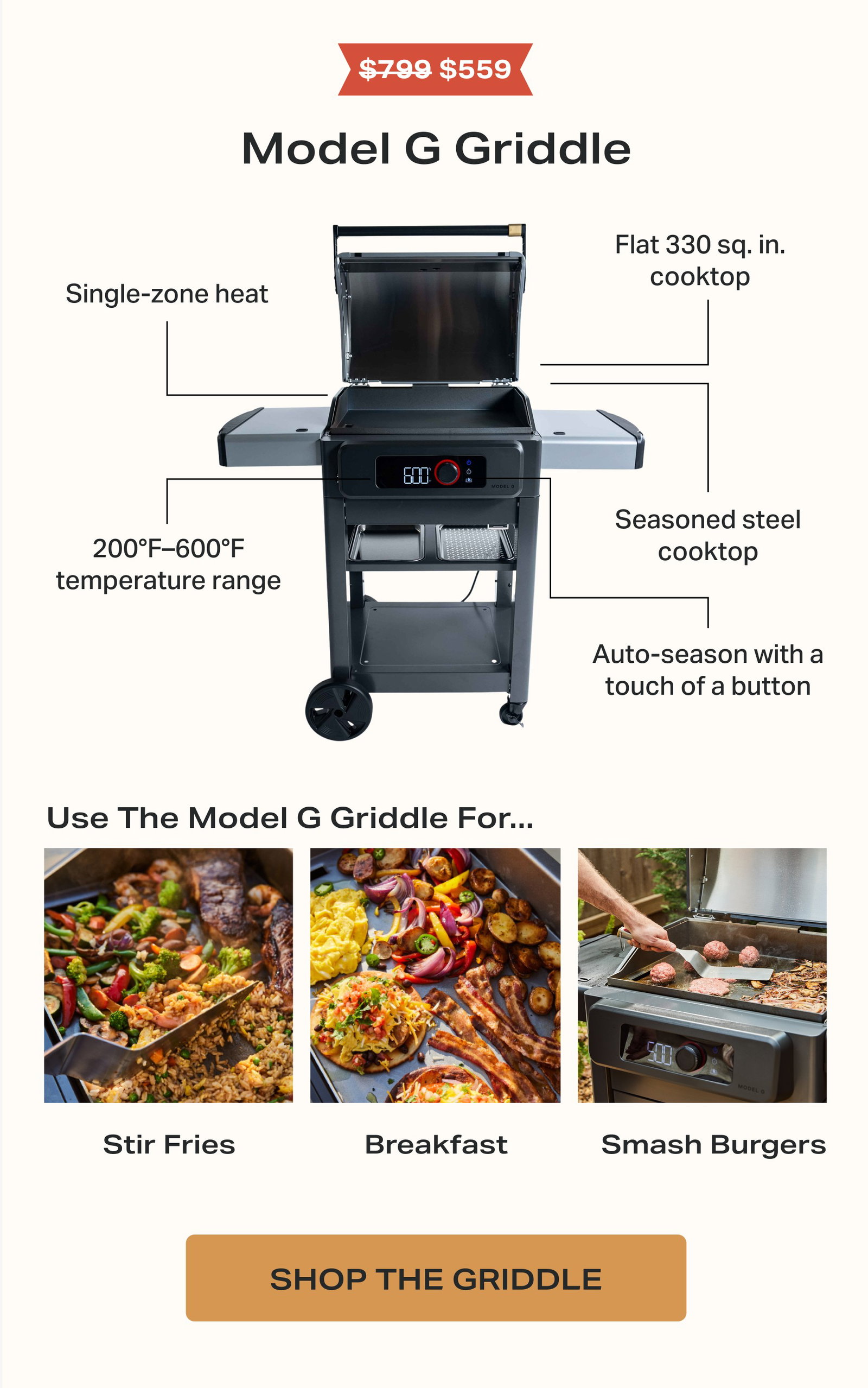 Model G Griddle