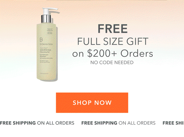 FREE Full-Size Gift on $200+ Orders