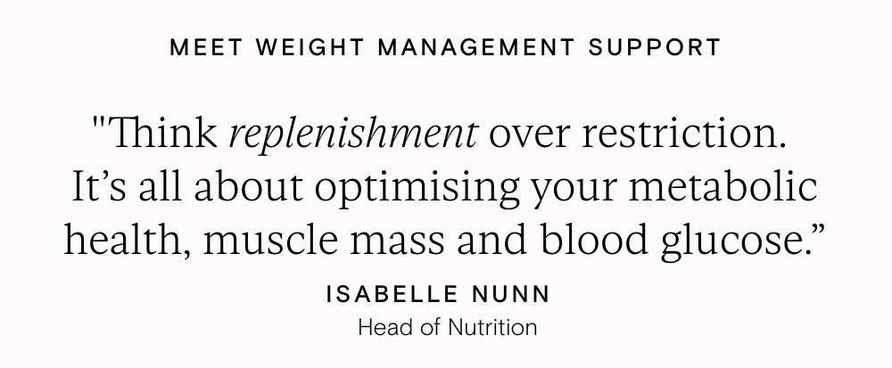 Meet Weight Management Support