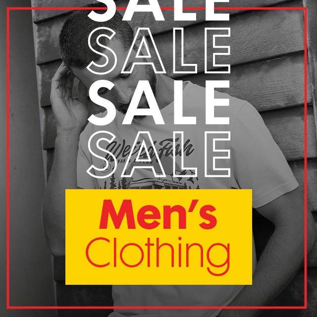 Shop Men's Clothing Sale