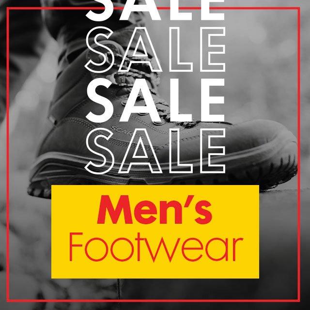 Shop Men's Footwear Sale