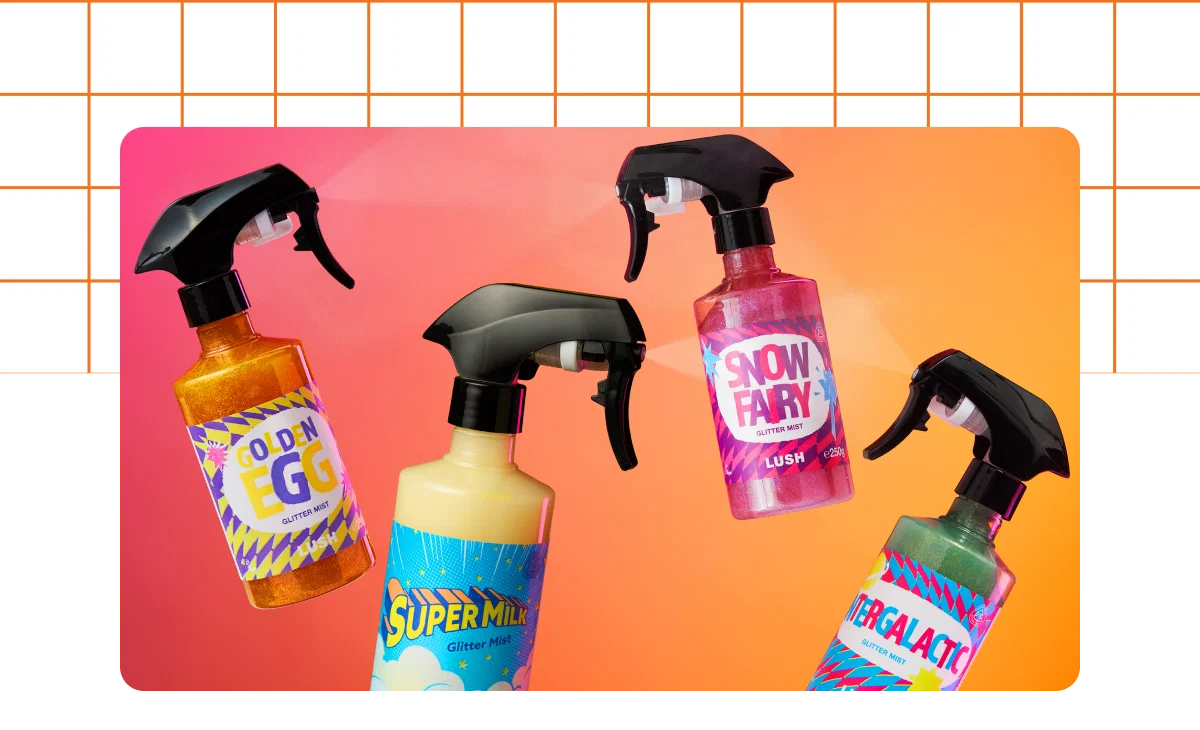 Glitter mists