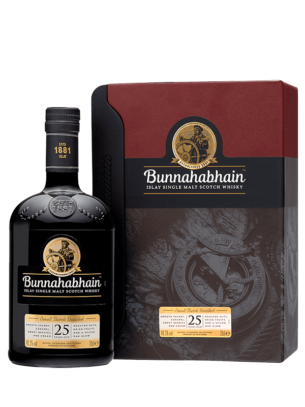 Bunnahabhain 25 Year Old Islay Single Malt Scotch Whisky 70cl