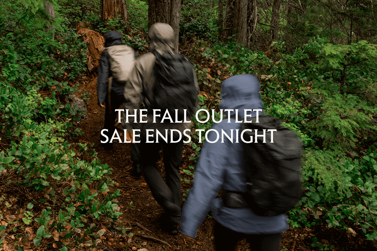 The Fall Outlet Sale Ends Tonight