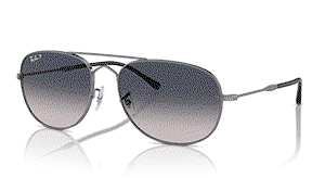 Unisex-Sonnenbrille mit Panto-Form aus Metall