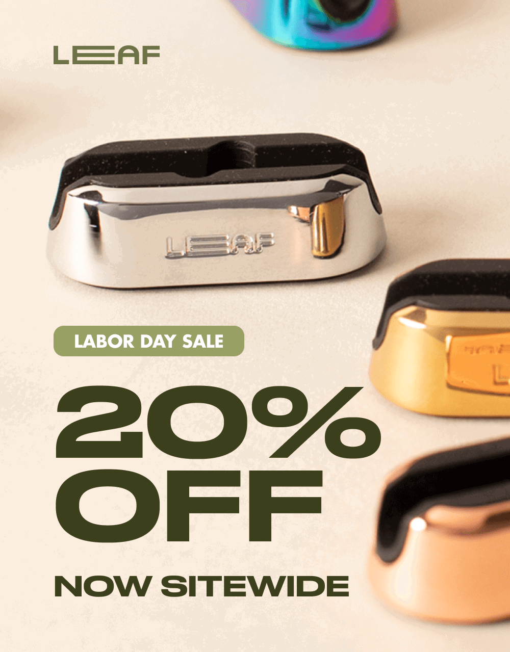 labor day sale 20% off NOW SITEWIDE