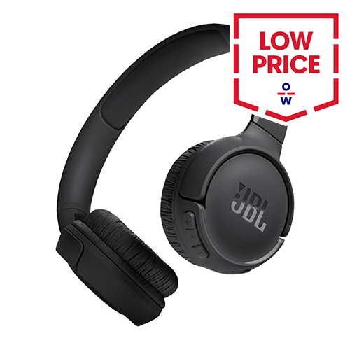 JBL Tune 520 Bluetooth Headphones Black
