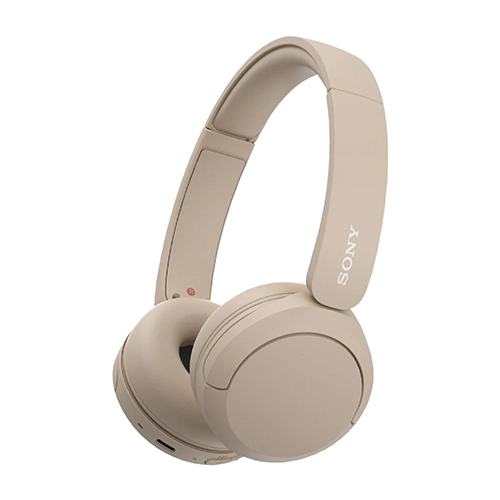Sony WHCH520 Wireless Headphones Beige