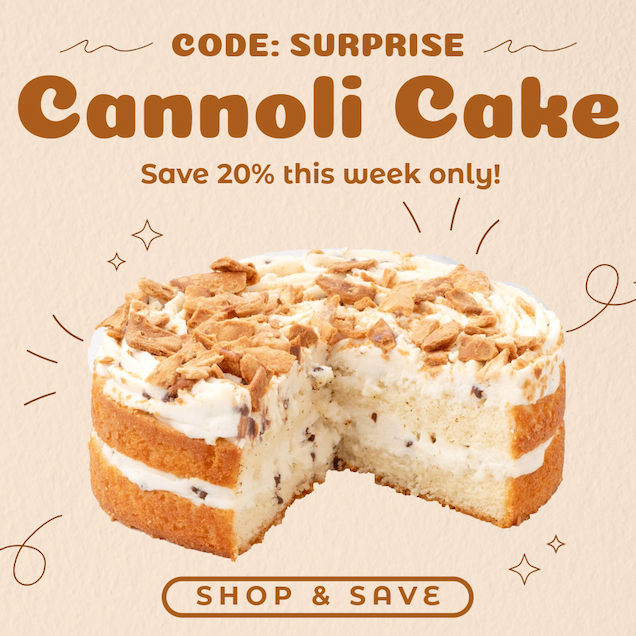 Cannoli Cake