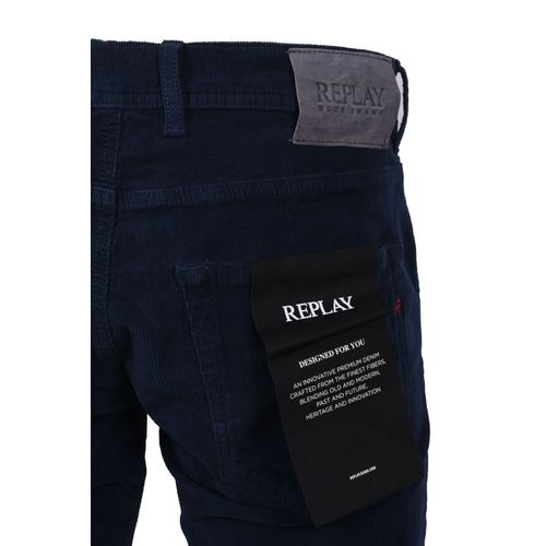 Replay Grover Cord Jeans Navy