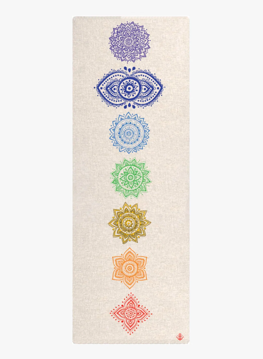 Image of Hemp Yoga Mat - Chakra