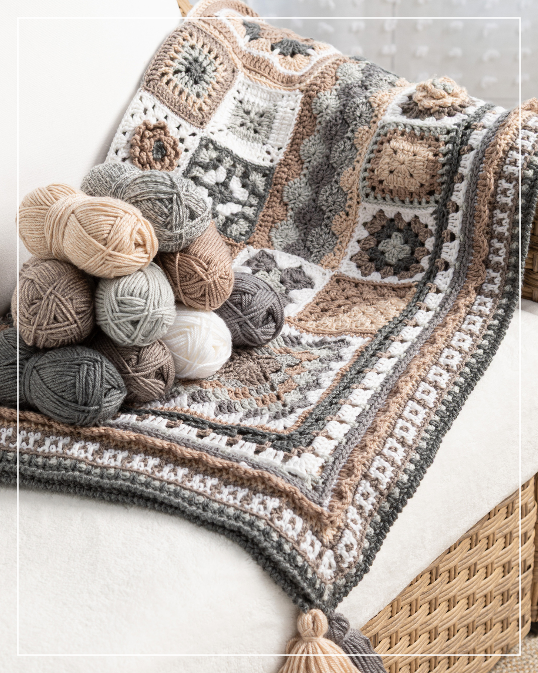 Annie's: A NEW Granny Afghan to 