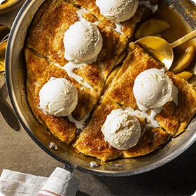 Skillet Apple Pie