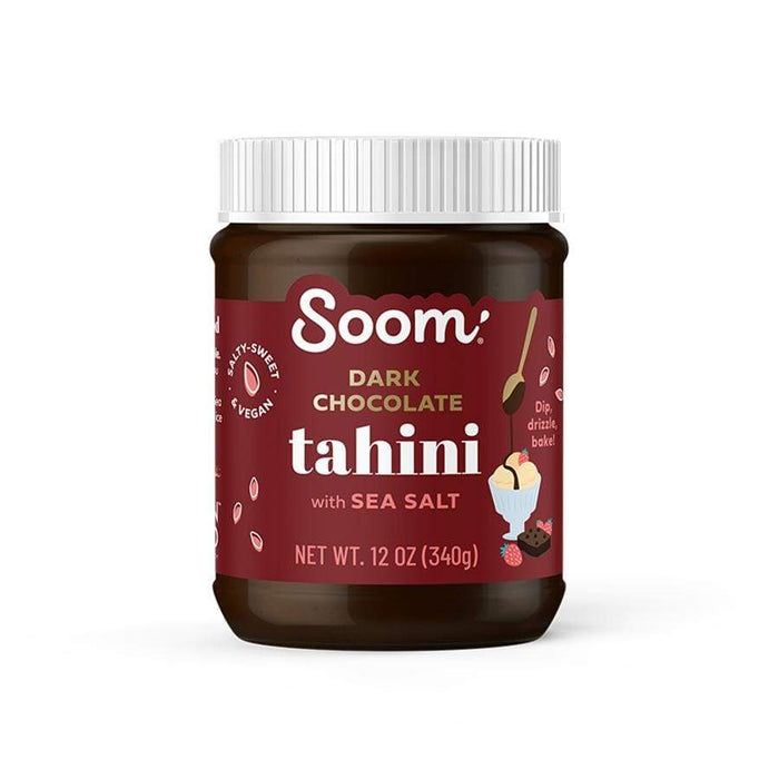 Soom Dark Chocolate Sea Salt Sweet Tahini Spread