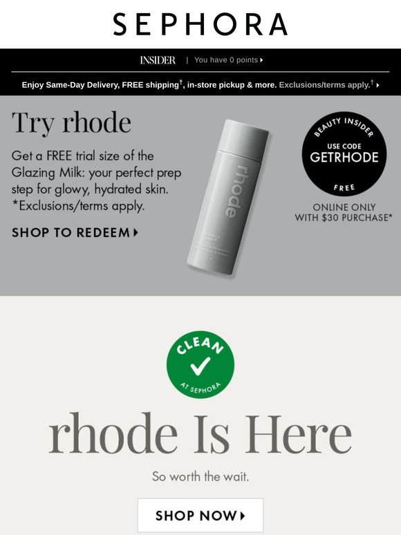 Sephora: rhode by Hailey Bieber is finally here | Milled