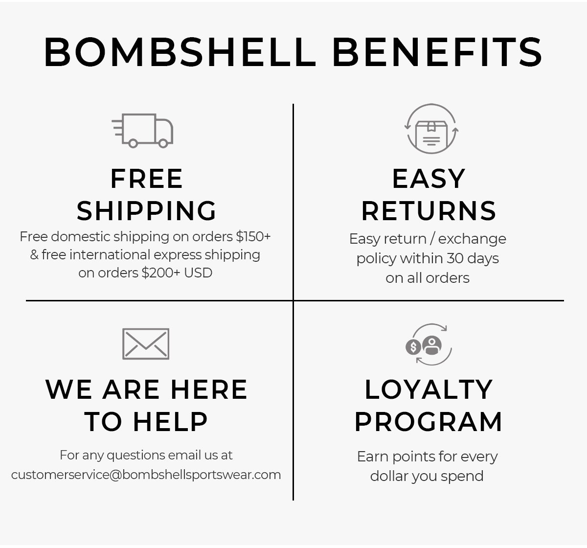 Bombshell Benefits