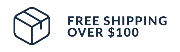 FREE SHIPPING OVER $100