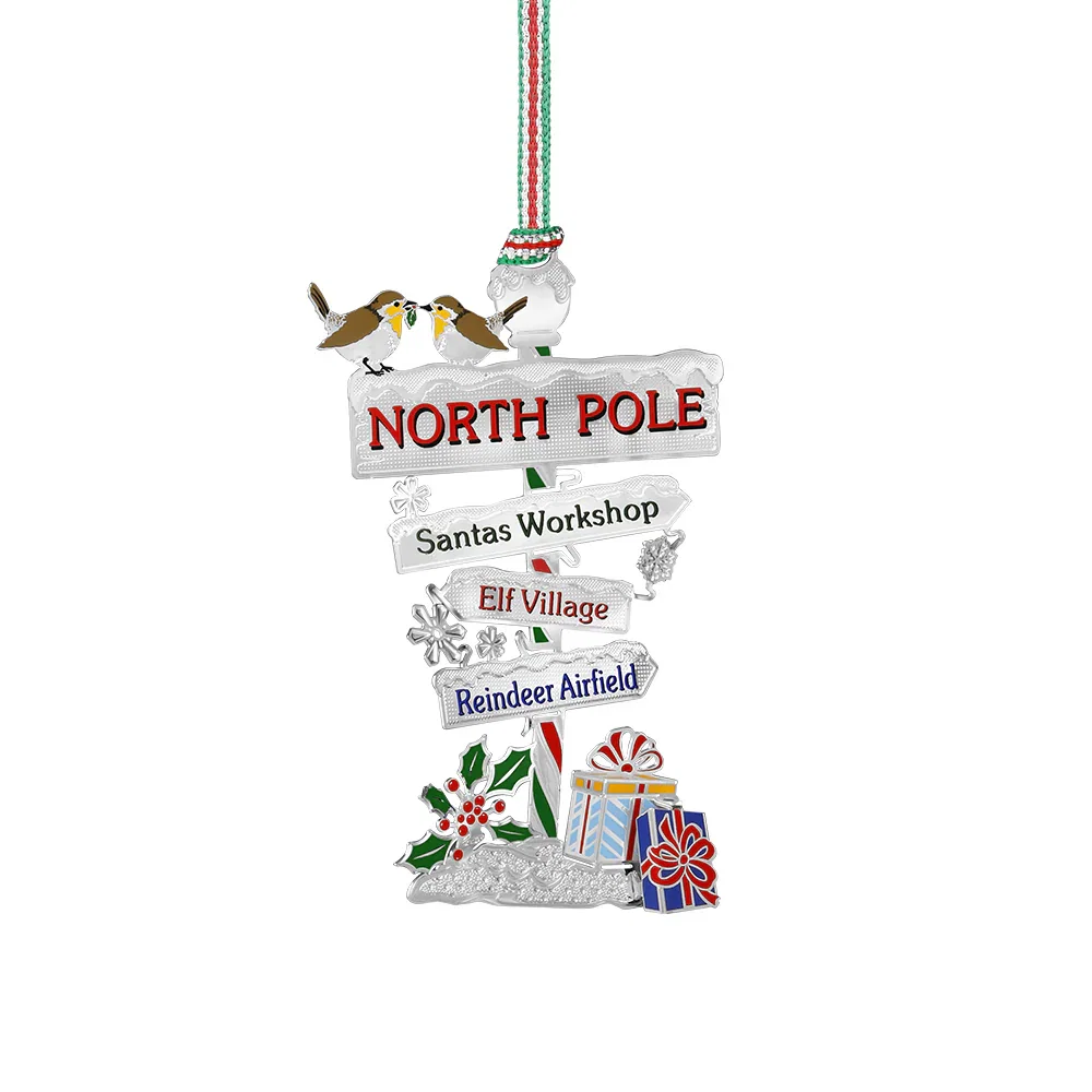Image of North Pole Christmas Tree Decoration