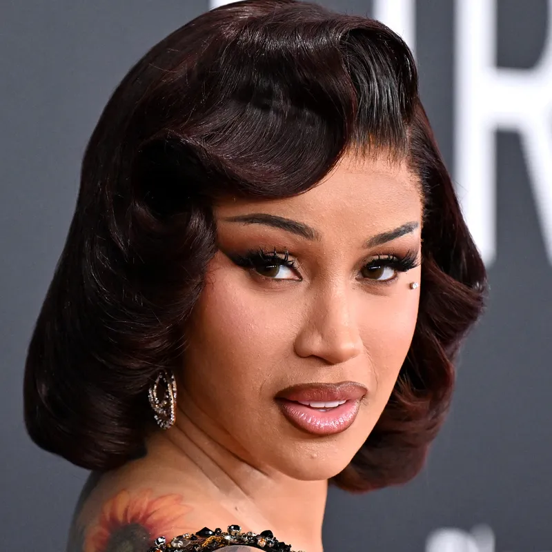 Cardi B's Beehive Updo Made Her an Entire Foot Taller