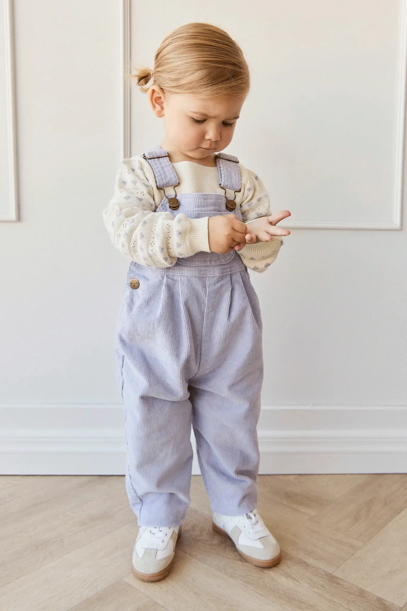 Image of Blair Cord Overall - Lilac Dust