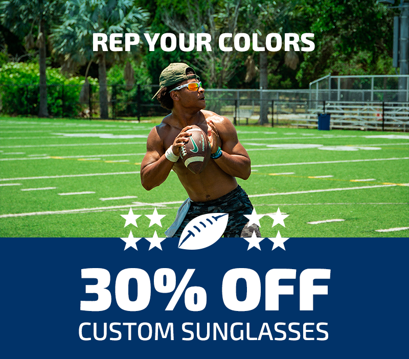 Rep Your Colors 30% Off Custom Sunglasses