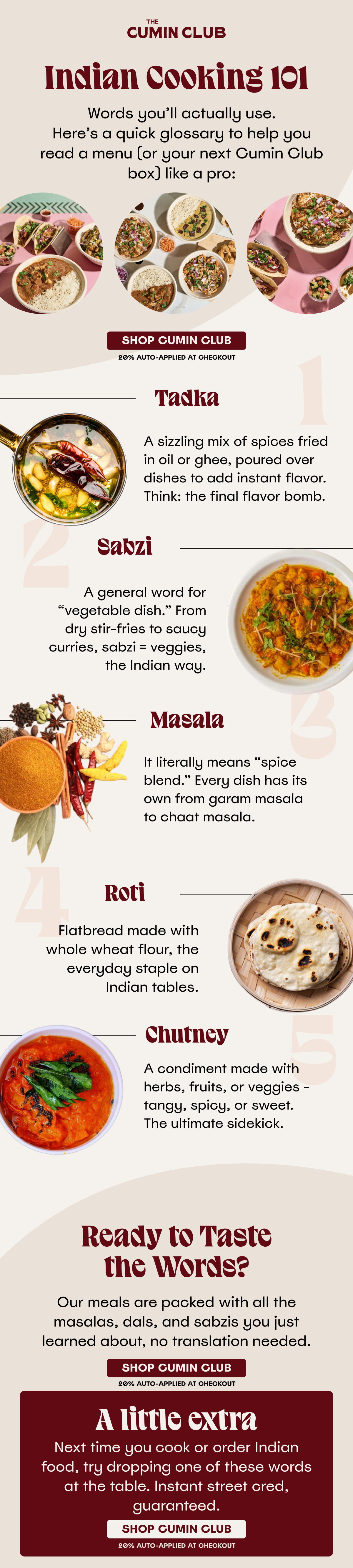 Indian Cooking 101