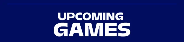 Upcoming games