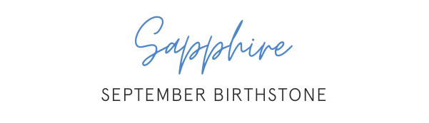Up to 20% Off Sapphire - The September Birthstone