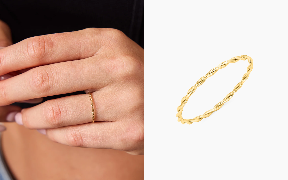 Loose Twist Ring