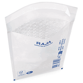 RAJA eco white bubble envelopes
