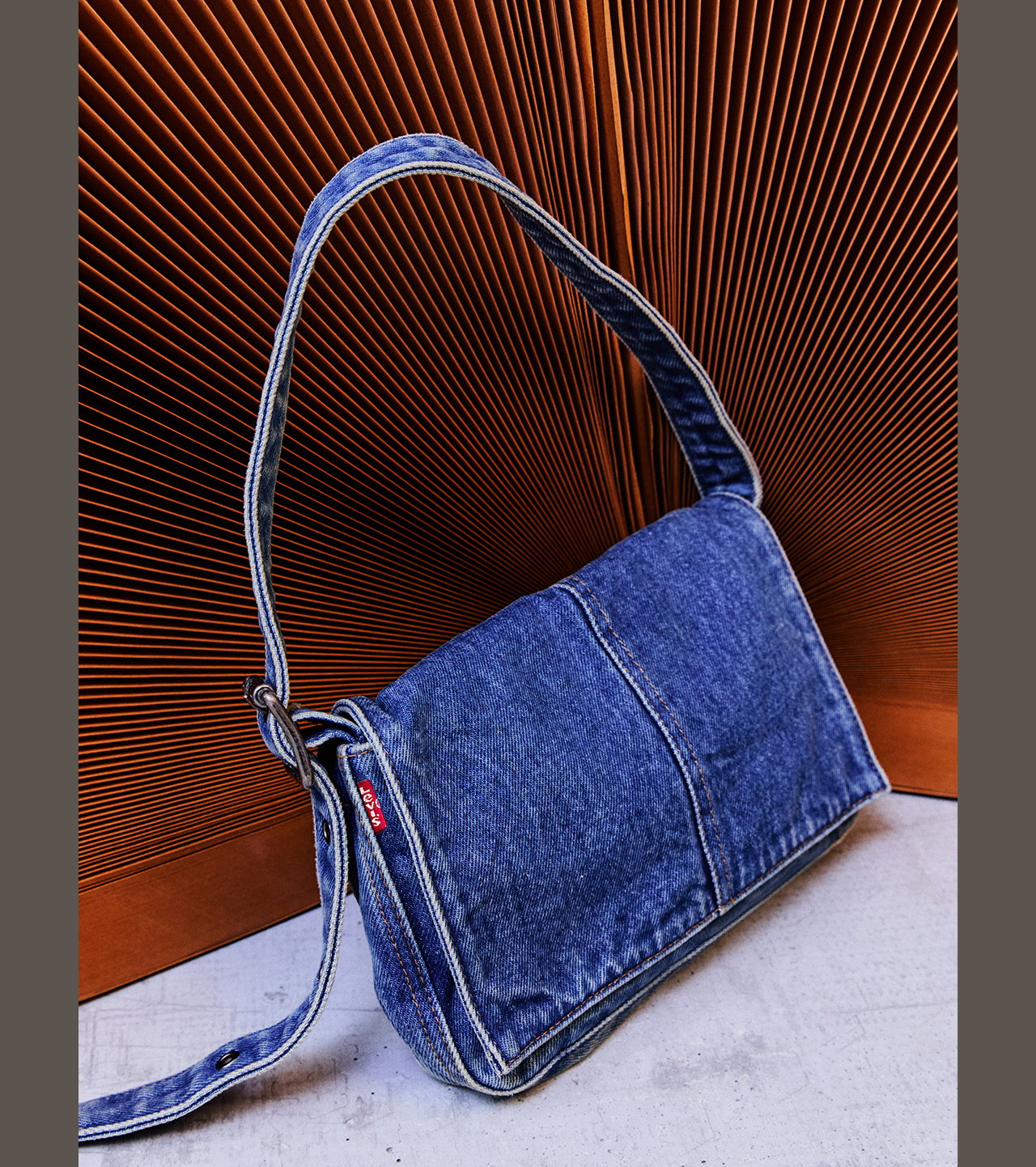 Denim purse