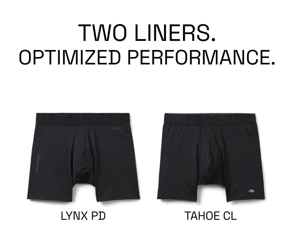TWO LINERS. OPTIMIZED PERFORMANCE.