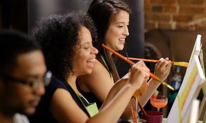 Paint Nite Sessions for One - Four People - Create your Masterpiece!
