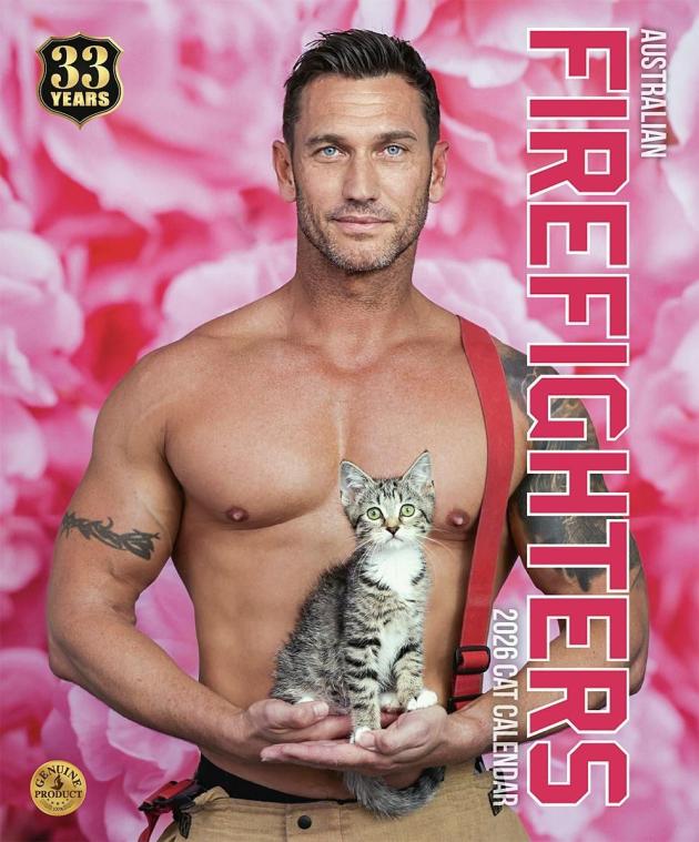 2026 Firefighters Calendar 'Cat Calendar'