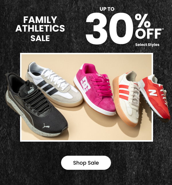 Family Athletics sale up to 30% off select styles