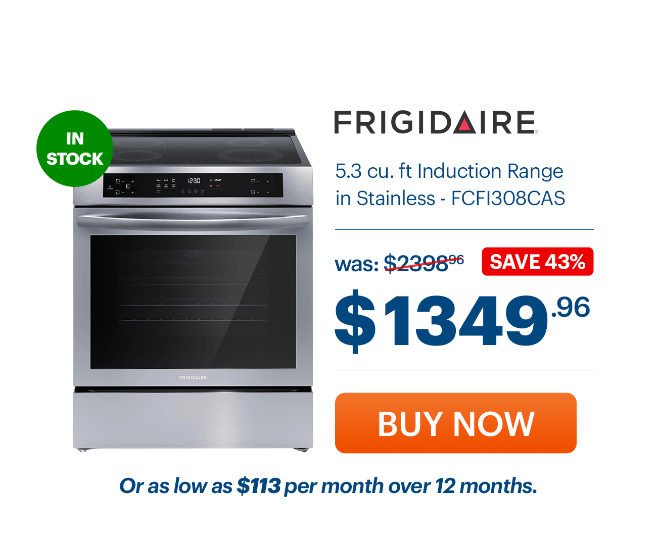Frigidaire Range