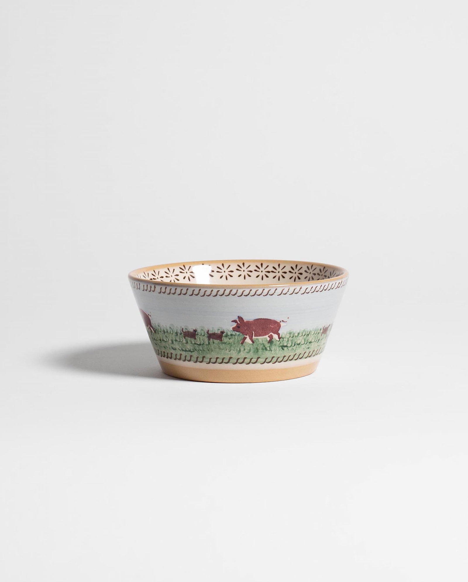 nicholas mosse small angle bowl in blue & multi