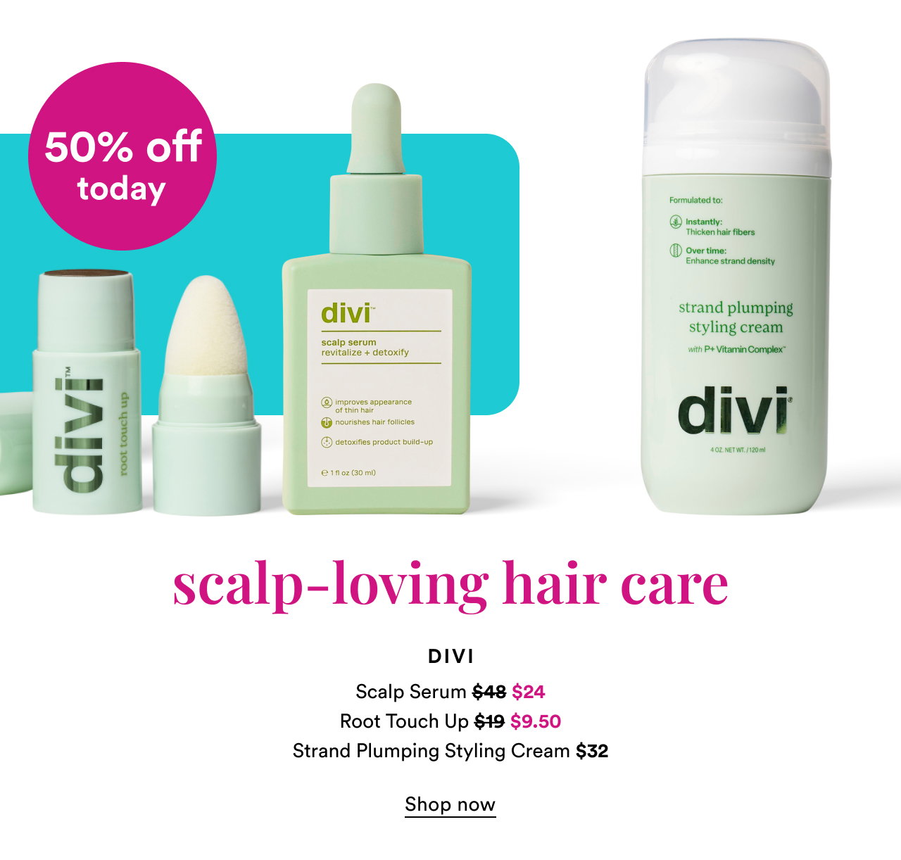 Divi | Shop now