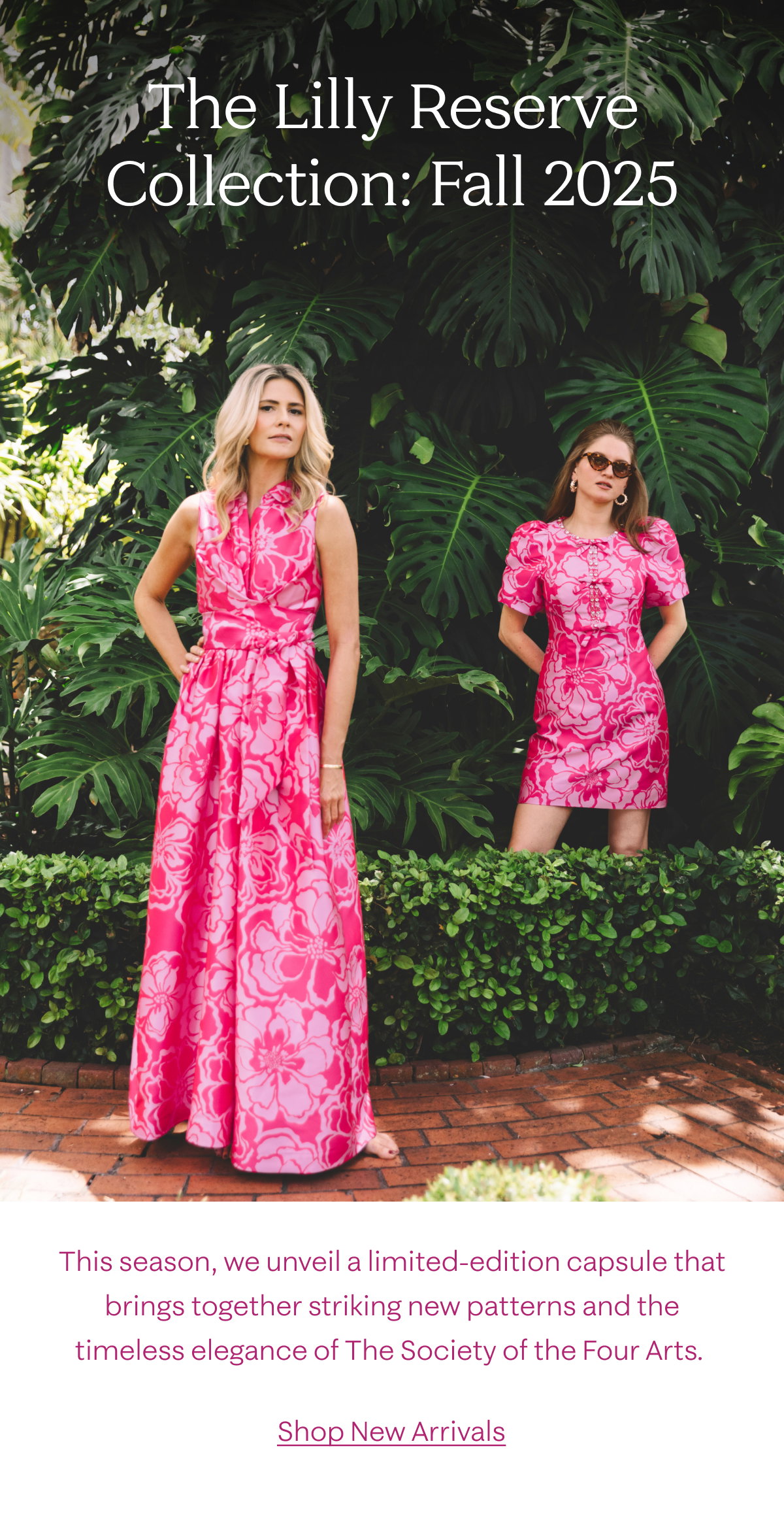 Lilly Pulitzer: New! The Lilly Reserve Collection: Fall 2025 | Milled